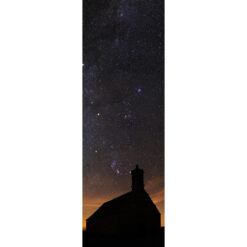 Mont Saint-Michel-de-Braspart : La chapelle sous les étoiles