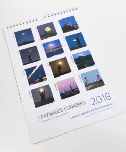 Calendrier 2018 "Paysages lunaires en Bretagne"
