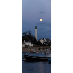 Bénodet : Pleine Lune et phare