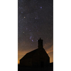 Mont Saint-Michel-de-Braspart : La chapelle sous les étoiles