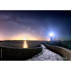 Set de table réversible "Pointe du Minou de nuit"