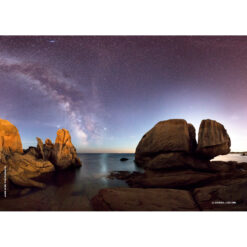 Set de table réversible "Lesconil de nuit"