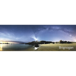 Magnet "La plage de Brignogan de nuit"