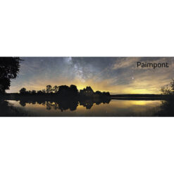 Magnet "L'abbaye de Paimpont de nuit"