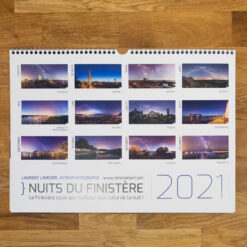 calendrier 2021 "Nuits du Finistère"