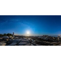 Trégunc : Pointe de la Jument sous les étoiles