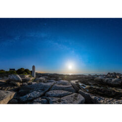 Trégunc : Pointe de la Jument sous les étoiles