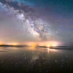 Tréguennec : Le reflet des étoiles dans le sable mouillé