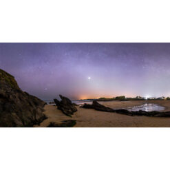 Le Pouldu : Plage de Bellangenet sous les étoiles