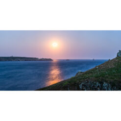 Pointe du Raz : Coucher de Pleine Lune sur la pointe