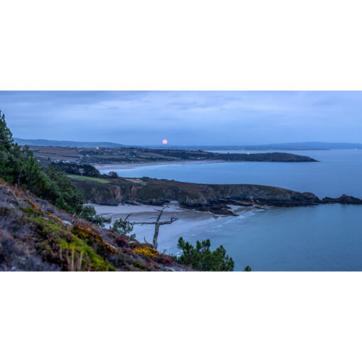 Telgruc-sur-Mer : Trois plages et la Pleine Lune