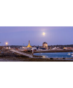 Camaret-sur-Mer : La Pleine Lune sur la Tour Vauban