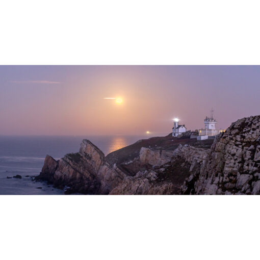 Camaret-sur-Mer : Pleine Lune sur Le Toulinguet